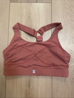 Sweaty Betty Racerback Sports Bra - Terracotta